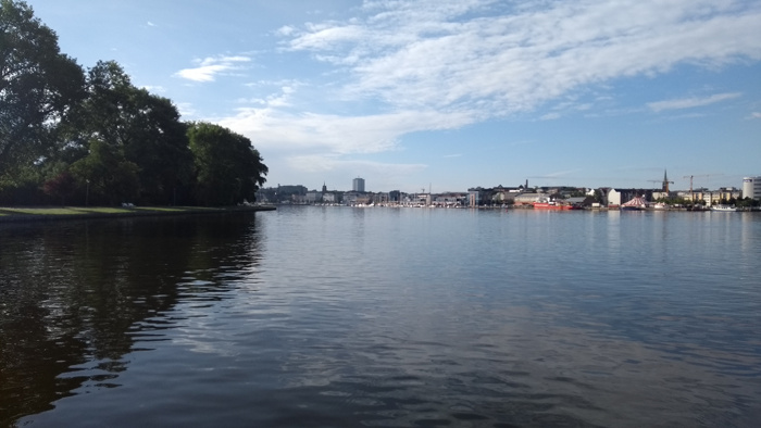 Blick auf Rostock